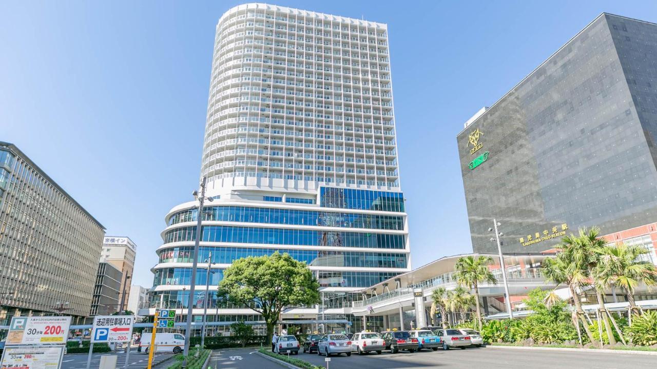 Toyoko Inn Kagoshima Chuo Eki Higashi Guchi Ngoại thất bức ảnh