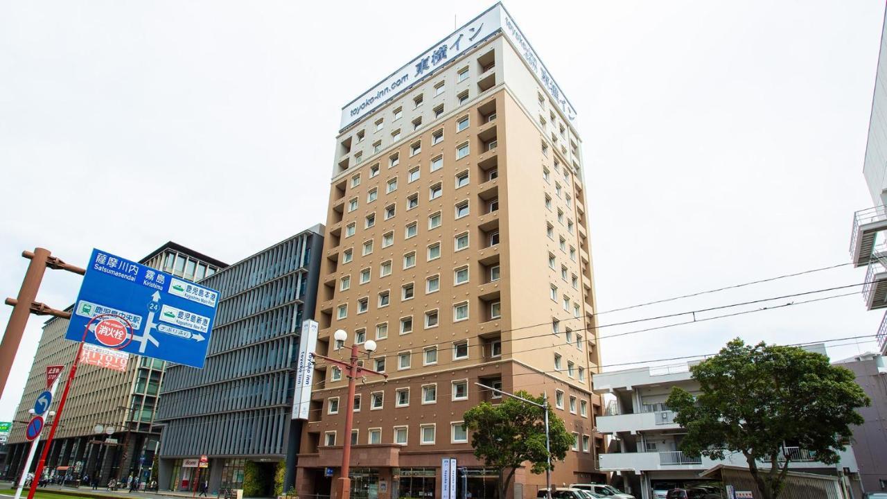 Toyoko Inn Kagoshima Chuo Eki Higashi Guchi Ngoại thất bức ảnh